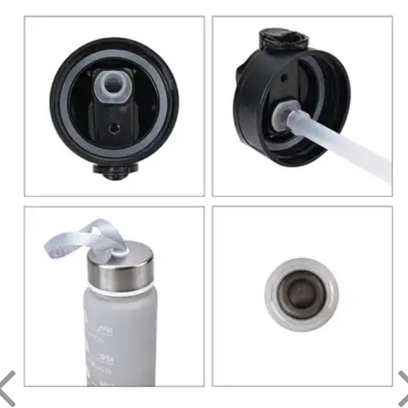 NEW set of 3 motivational water/sport bottles. Unisex - Picture 4 of 11